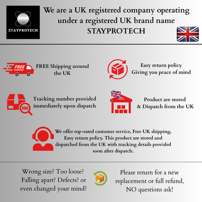 STAYPROTECH Leather Lifting Straps, Adjustable Gym Grips with Wrist Support for Men & Women – Heavy-Duty Hand Pads for Weight Lifting, Deadlifts & Powerlifting.