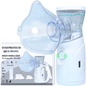 STAYPROTECH Portable Nebuliser Machine for Adults & Kids, Rechargeable USB-C nebuliser steam inhaler, Compact handheld nebulizer respiratory relief.