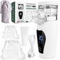 Portable Nebuliser Machine for Adults & Kids, Rechargeable USB-C & Advanced Digital Display Nebulizer with Adjustable Mist steam inhaler, Silent Handheld sinus steamer Mesh nebuliser.