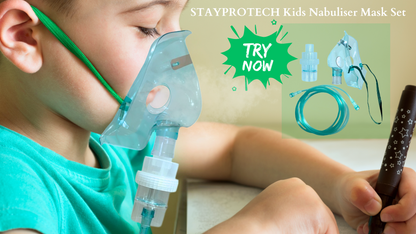 nebuliser replacement set for kids, kids nebuliser mask, nebuliser mask for kids, nebuliser replacement accessories for kids.