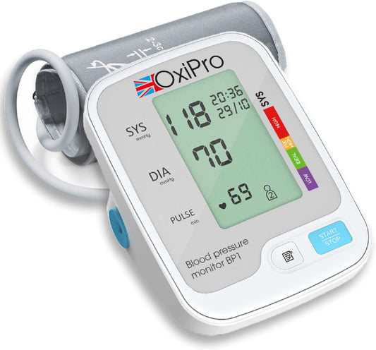 Automatic Blood Pressure Monitor Digital Large Display Extra Large Cuff Reliable Fast Results CE Approved